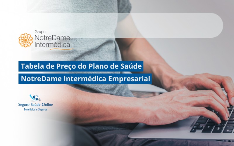 Tabela de Preço do Plano de Saúde NotreDame Intermédica Empresarial