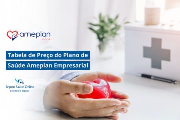 Tabela de preço do plano de saúde Ameplan empresarial