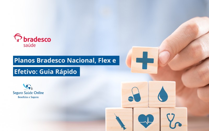 Planos Bradesco Nacional, Flex e Efetivo: Guia Rápido