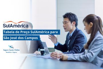 Tabela de Preço SulAmérica para São José dos Campos