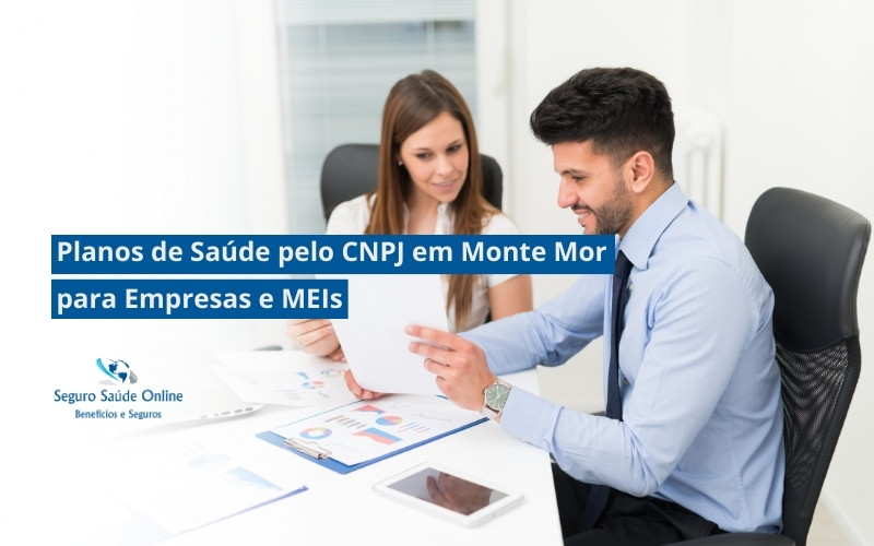 Planos de Saúde pelo CNPJ em Monte Mor para Empresas e MEIs