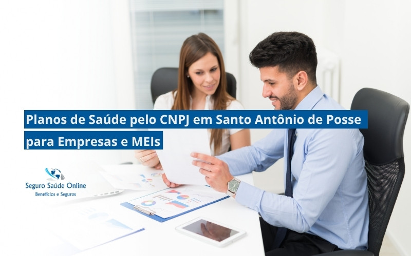 Planos de Saúde pelo CNPJ em Santo Antônio de Posse para Empresas e MEIs