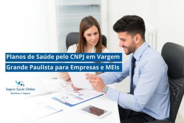 Planos de Saúde pelo CNPJ em Vargem Grande Paulista para Empresas e MEIs