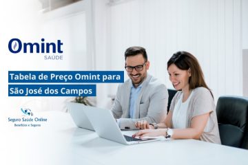 Tabela de Preço Omint para São José dos Campos