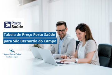 Tabela de Preço Porto Saúde para São Bernardo do Campo