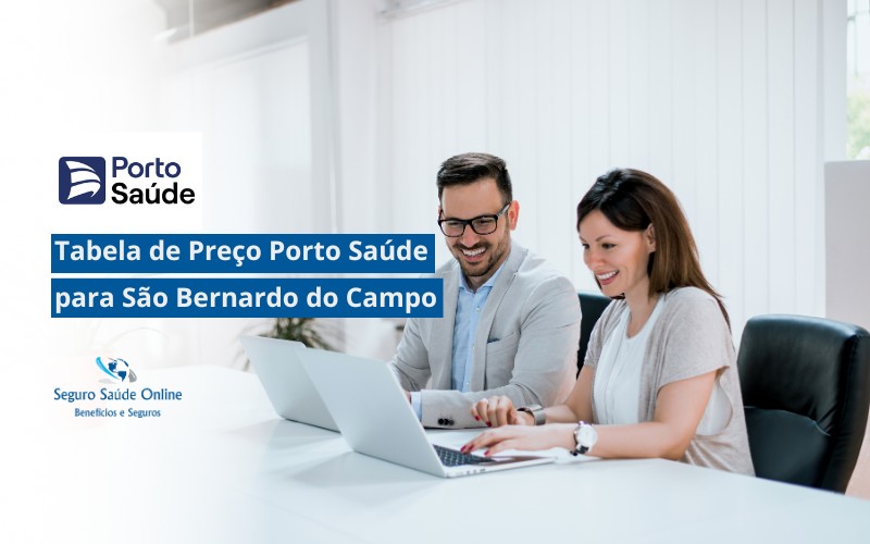 Tabela de Preço Porto Saúde para São Bernardo do Campo